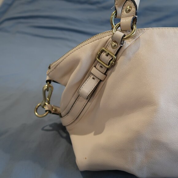 Coach Sophia Satchel in Cream – Soft Leather - Picture 9 of 16
